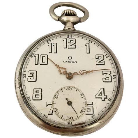 omega 1930 pocket watch|old omega pocket watch value.